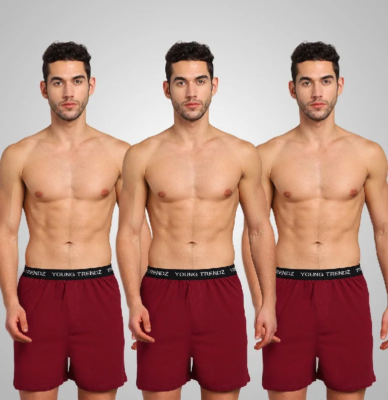 Men's Outer Elastic Combo Boxer