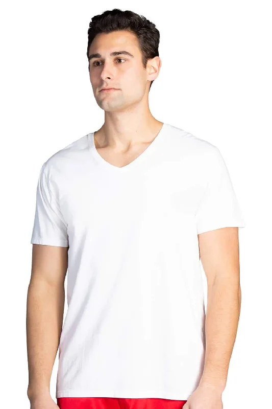 Men's Classic Fit Soft Stretch V-Neck Undershirt