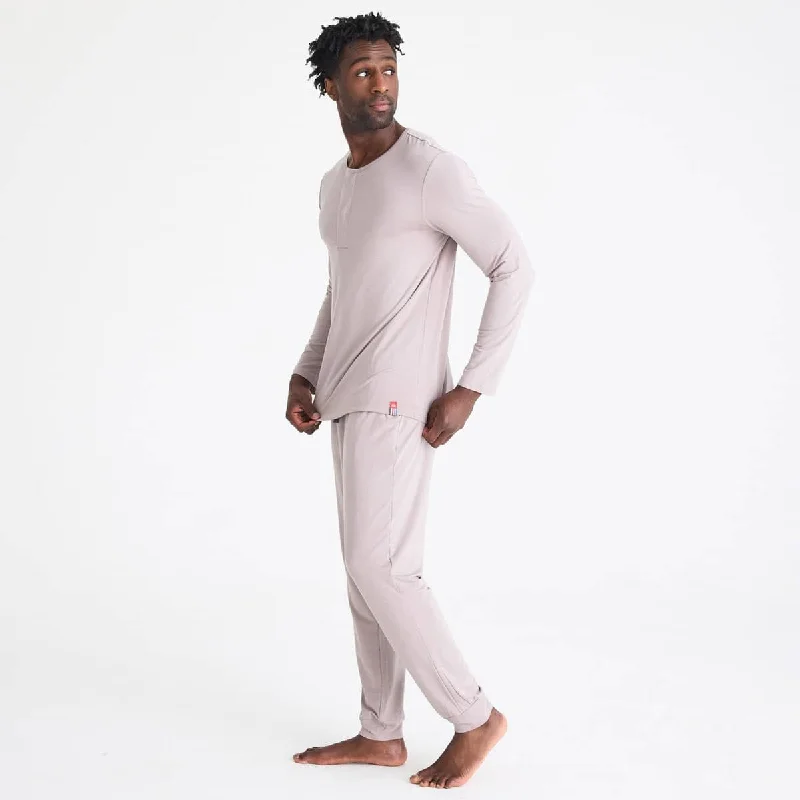 men's dovetail modal magnetic long sleeve jogger set