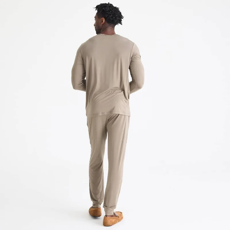 men's fresh brew modal magnetic henley jogger set