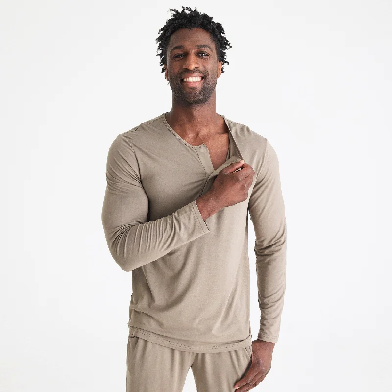 men's fresh brew modal magnetic henley jogger set