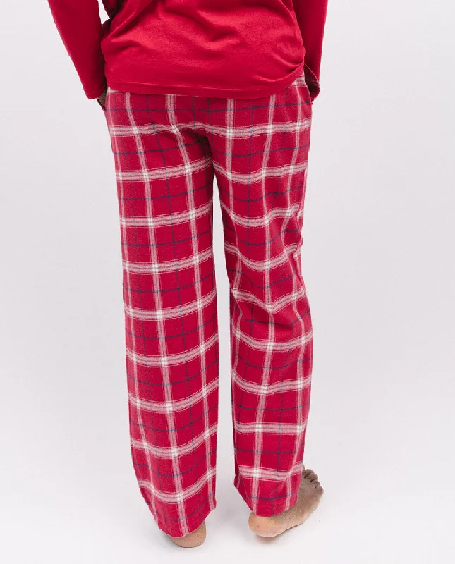 Noél Mens Super Cosy Check Pyjama Bottoms