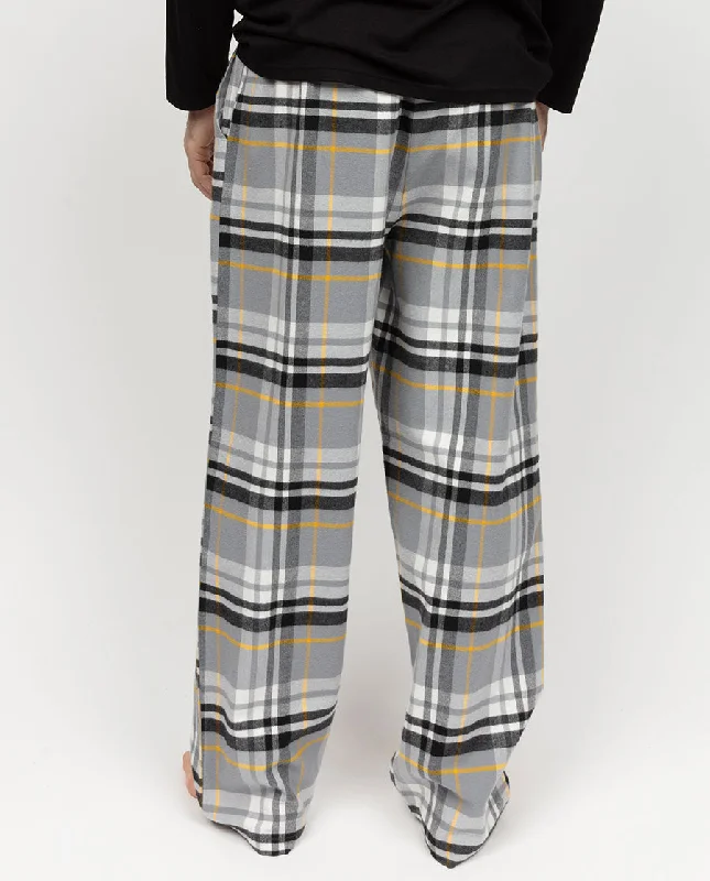 Parker Mens Brushed Check Pyjama Bottoms