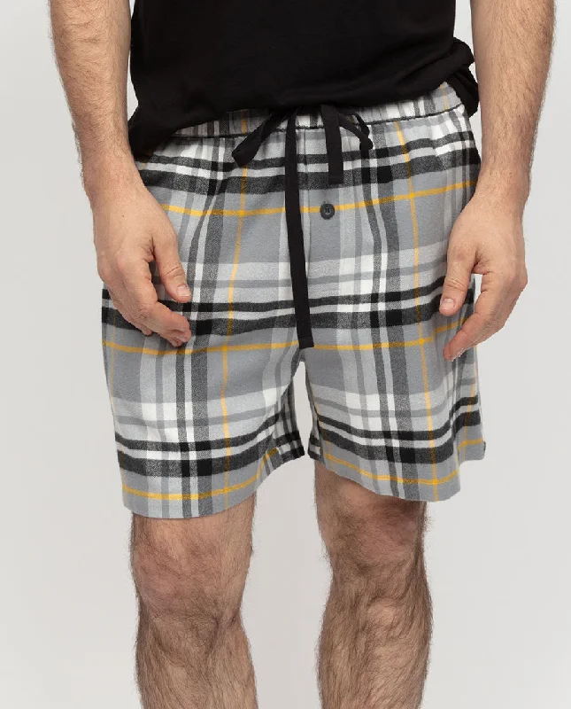 Parker Mens Brushed Check Shorts