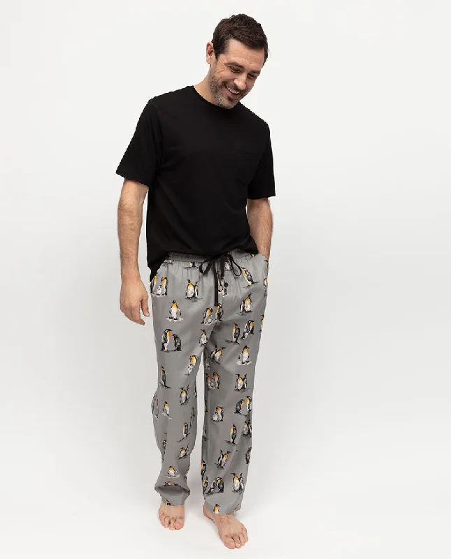 Parker Mens Penguin Print Pyjama Bottoms