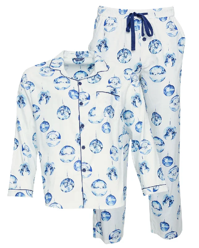 Riley Men Bauble Print Pyjama Set