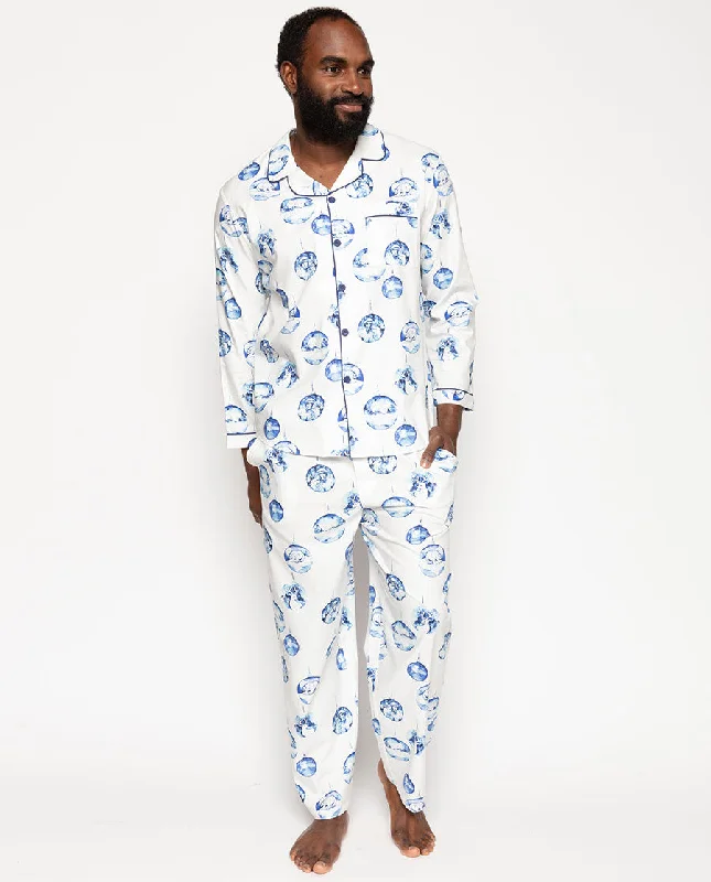 Riley Mens Bauble Print Pyjama Top