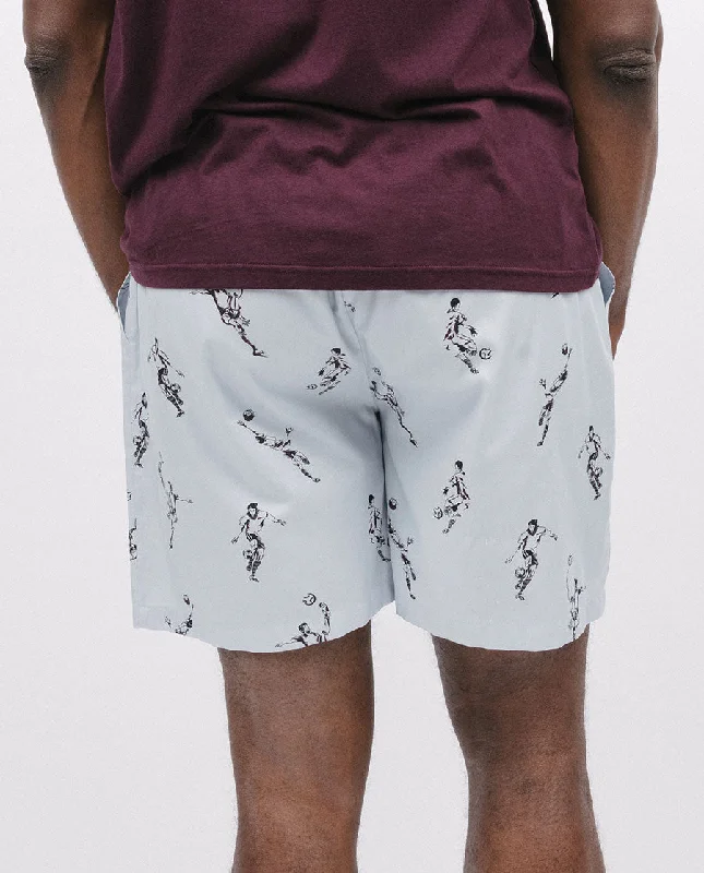 Spencer Football Print Shorts