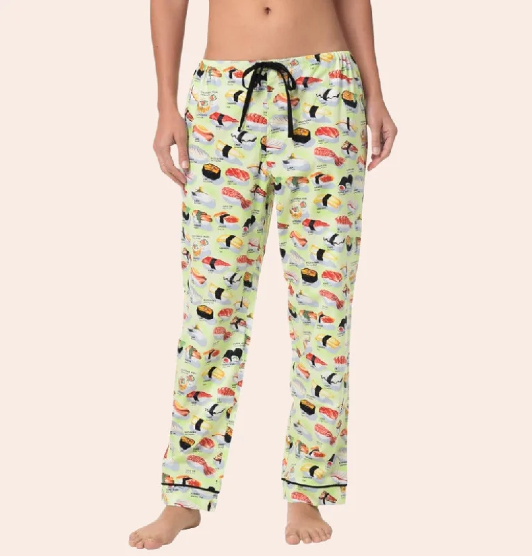 Sushi Cotton Pant - Wasabi