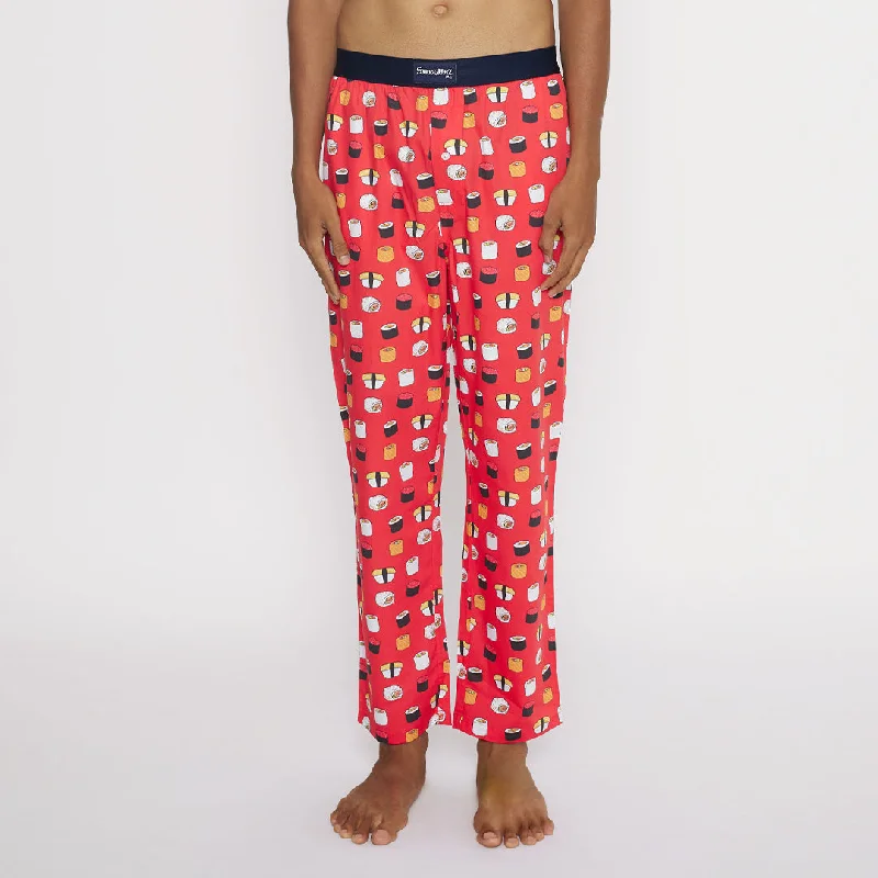 Sushi Me Red Men's Pyjama