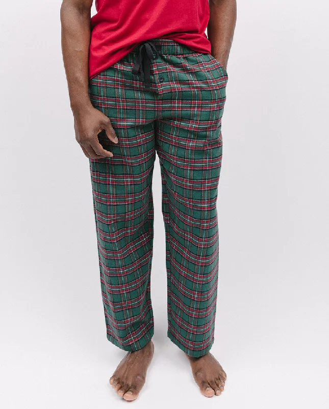 Whistler Mens Super Cosy Check Pyjama Bottoms