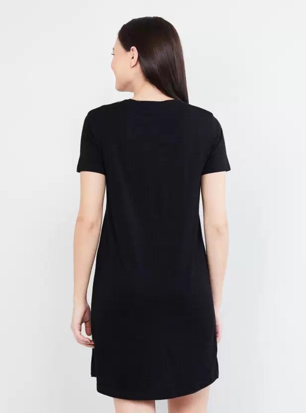 Women Nighty  (Black)