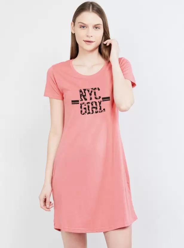 Women Nighty  (Pink)