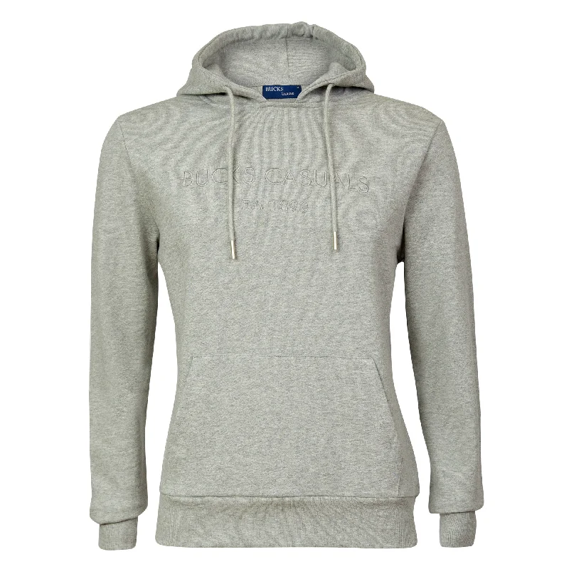 Bucks Casual Todd Hoody Grey Melange