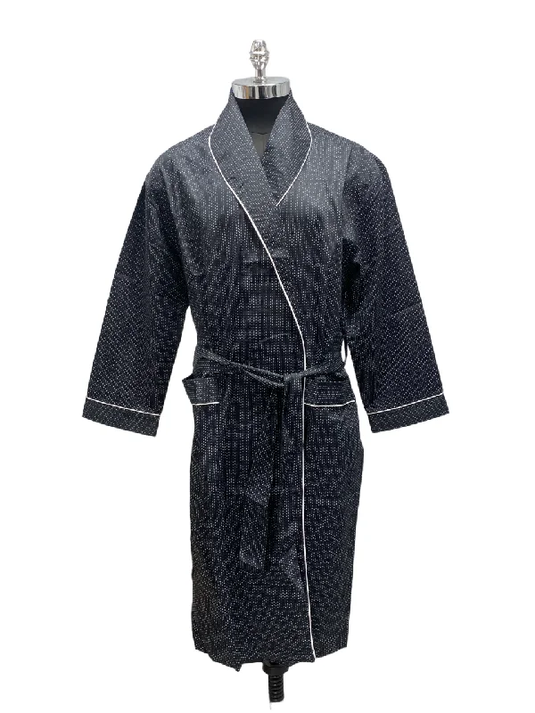 Majestic Summer Robe Black Dot - 12905110