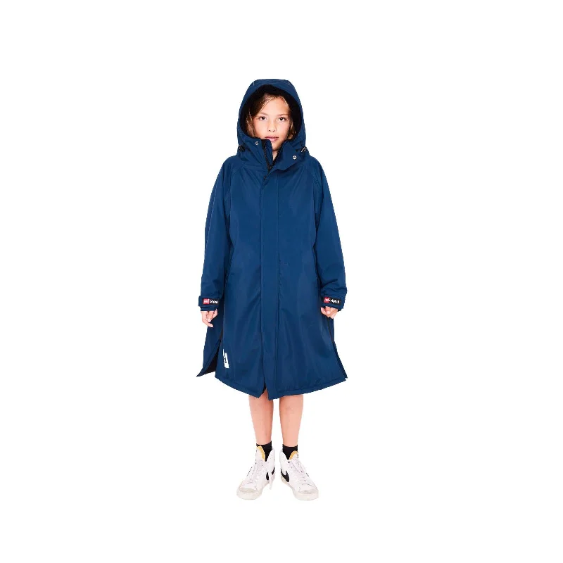 Red Kids Dry Pro Hooded Changing Robe