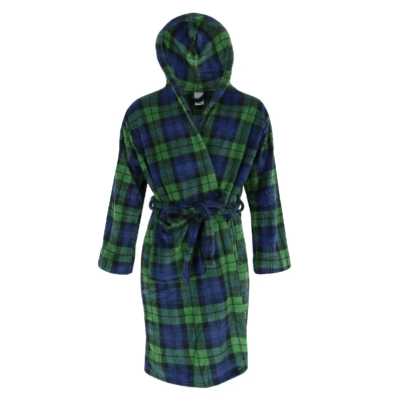 Large/Xlarge / Navy/Green Plaid