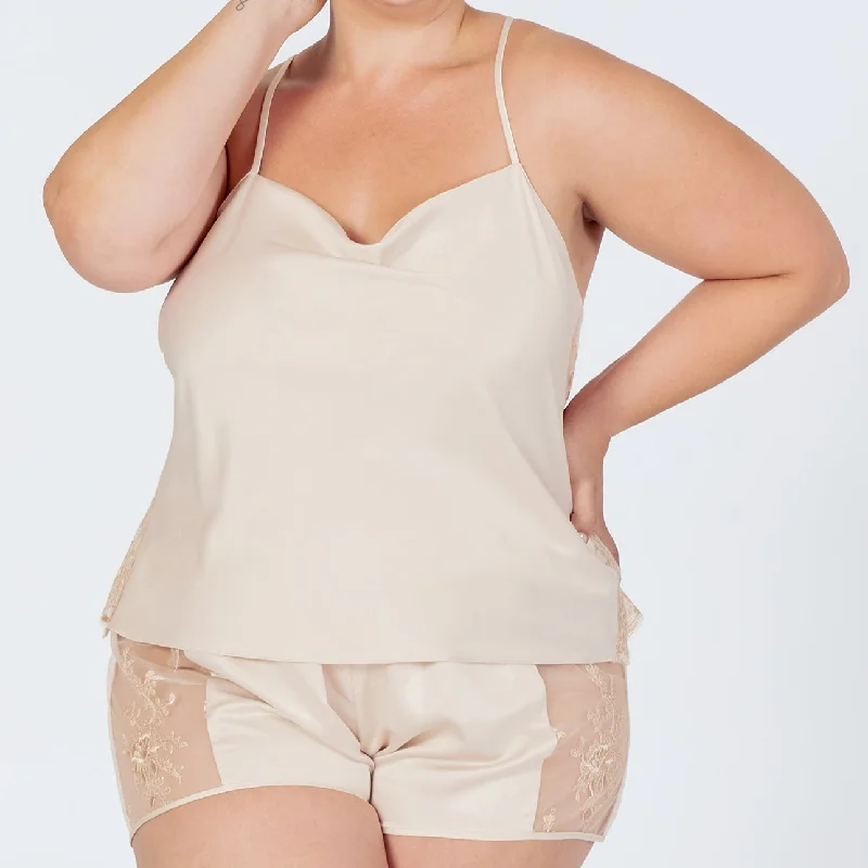 Darling Plus Cami-Tap - 379X - Champagne