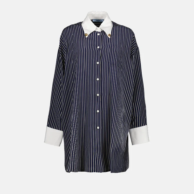 Chemise rayée oversize