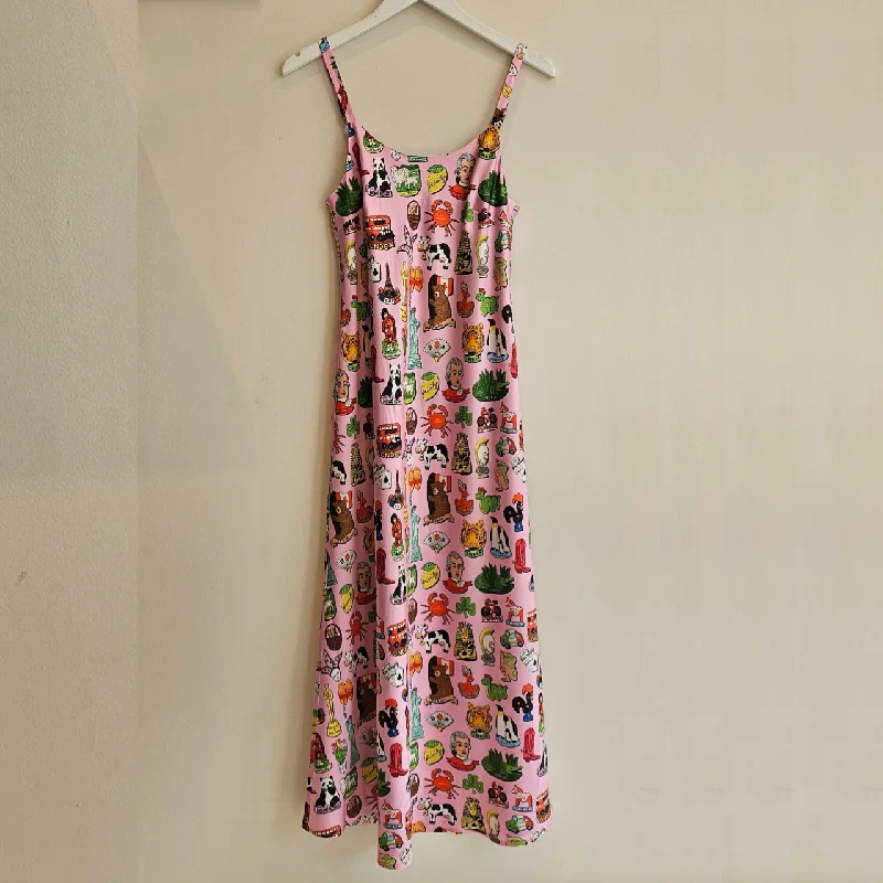 Karen Mabon X Caroline Randell Fridge Magnets Silk Slip Dress