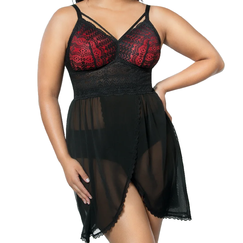 Mia Lace Chemise - P5959