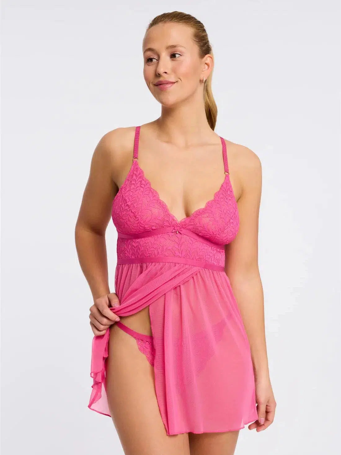 Watermelon Flirty Babydoll