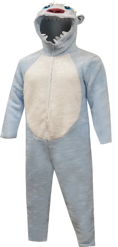 Abominable Snowman Yeti One Piece Hooded Pajama