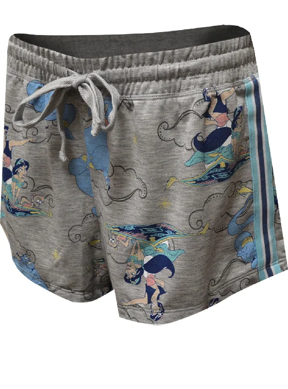 Aladdin and Princess Jasmine Magic Carpet Ride Sleep Shorts