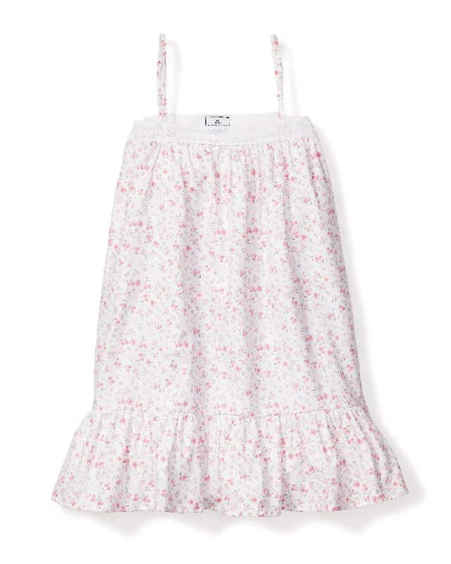 Girl's Twill Lily Nightgown in Dorset Floral