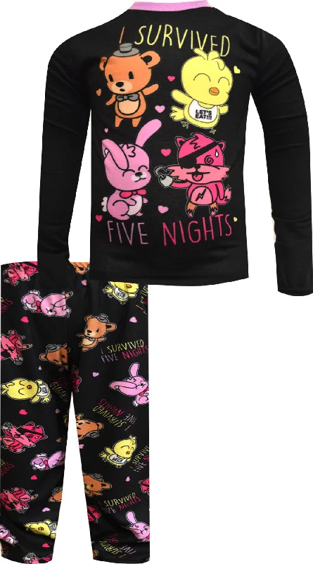 five-nights-at-freddys-i-survived-pajama-set