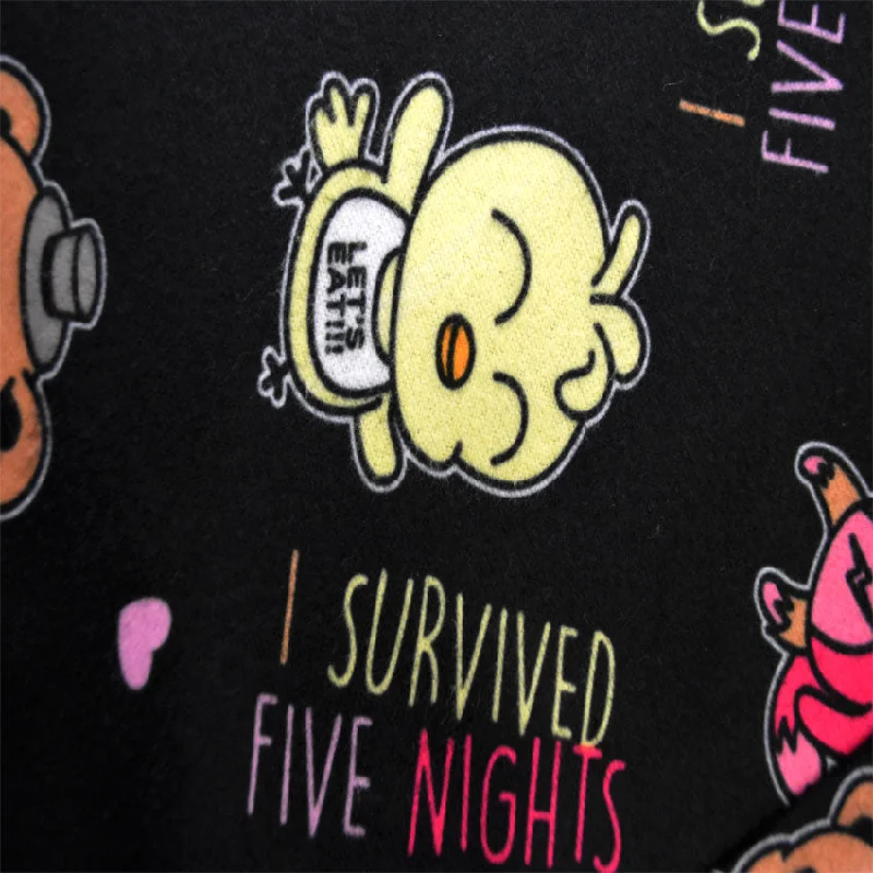 five-nights-at-freddys-i-survived-pajama-set