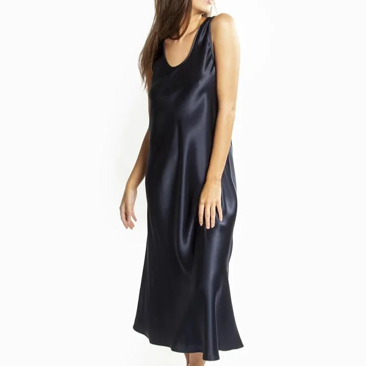 Love & Lustre Mono Silk Long Nightdress