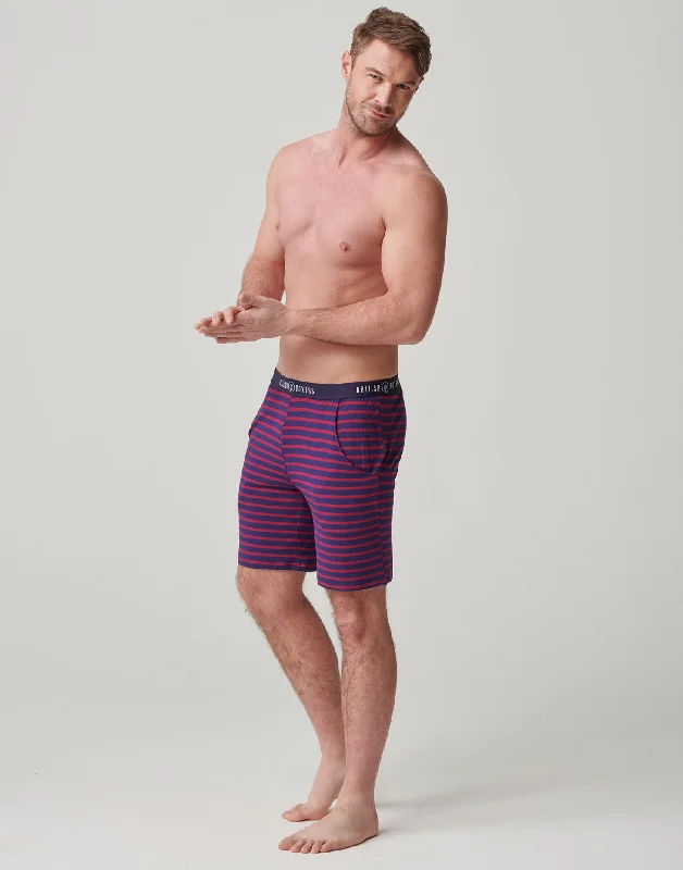 mens-bamboo-sleep-shorts-wine-navy-stripe