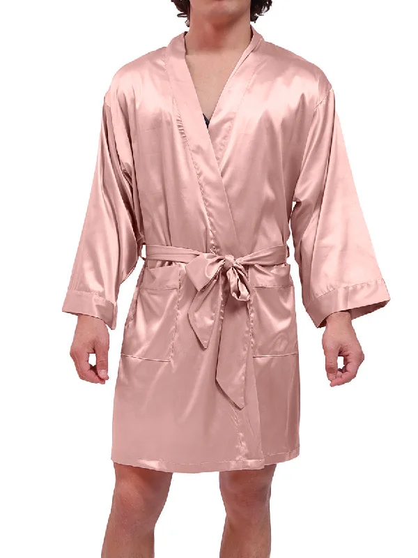 mens-pink-silk-robe