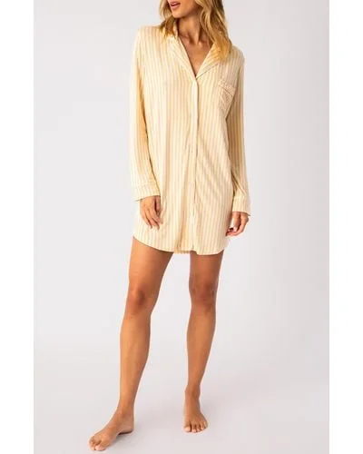 PJ SALVAGE- Lazy Day Night Shirt- RNLDNS