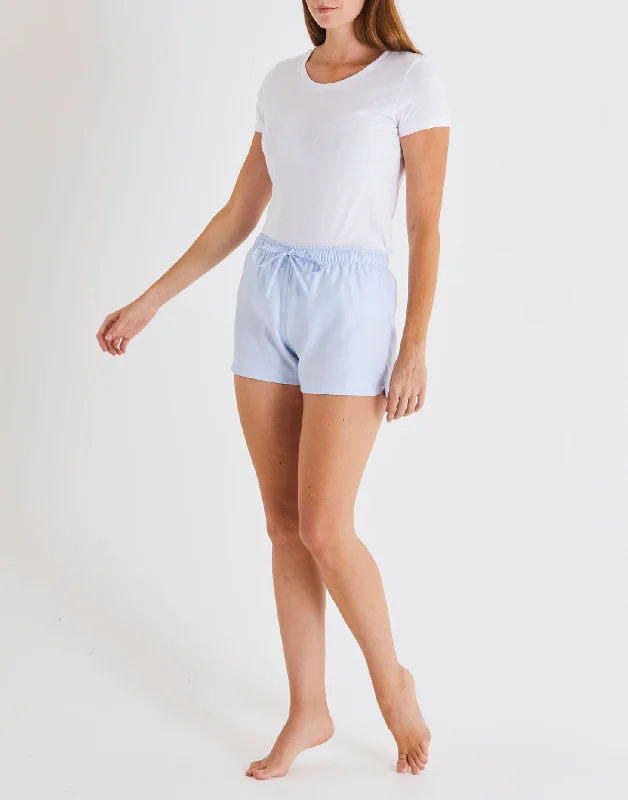 womens-pearl-blue-herringbone-pyjama-shorts