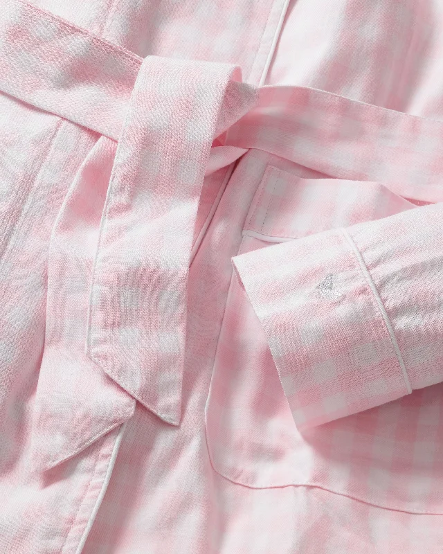 womens-pink-gingham-robe