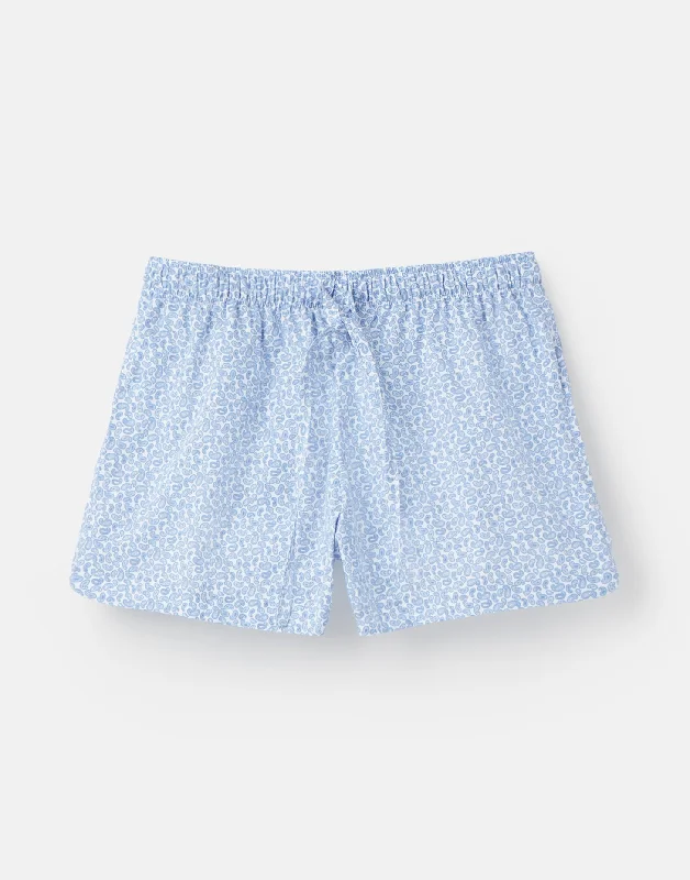 womens-white-paisley-pyjama-shorts